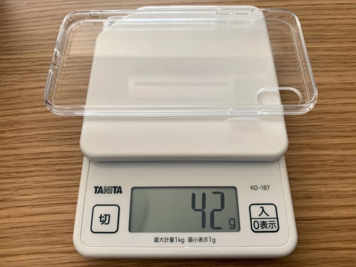 背面ガラスのiPhonexsmaxケース重量