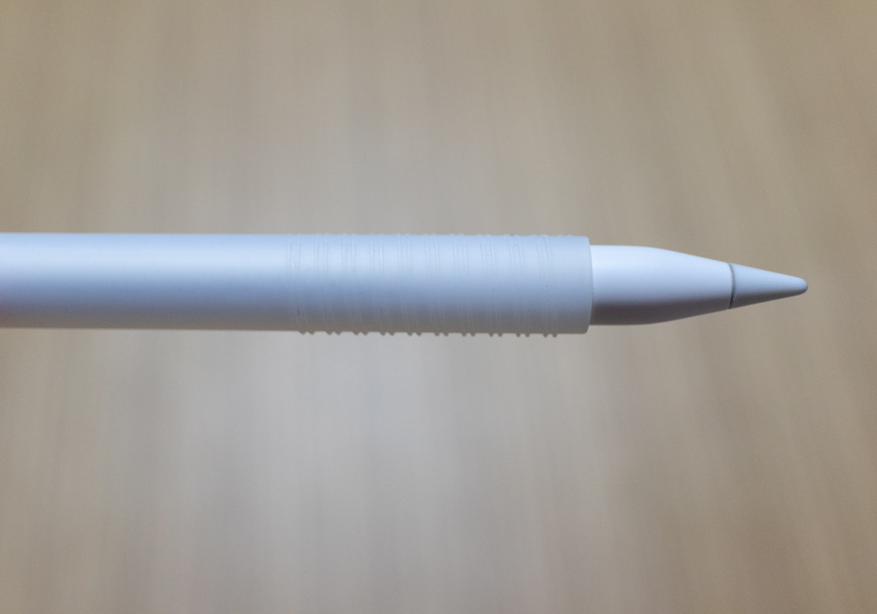 PZOZ Apple Pencilケースにはミゾがついてる