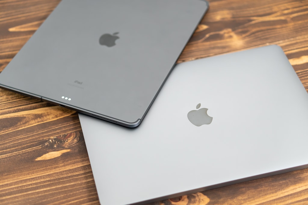 iPad ProとMacBook Air