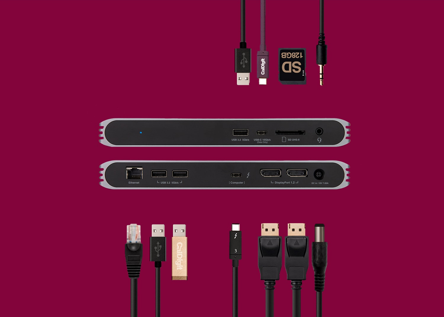 CalDigit USB-C Pro Dockレビュー：USB-CでもThunderbolt 3でも使えるドッキングステーション