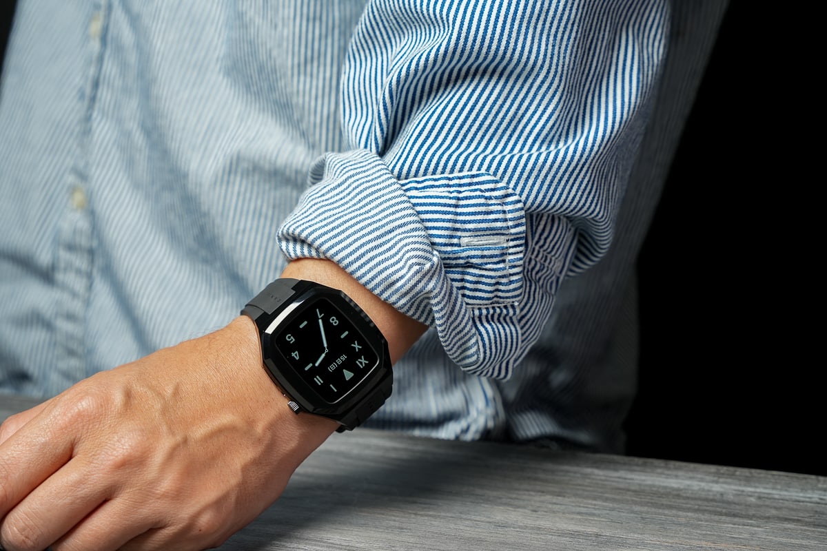 木造 ダニエルウェリントン Apple Watch 44mm Switchケース - 通販 
